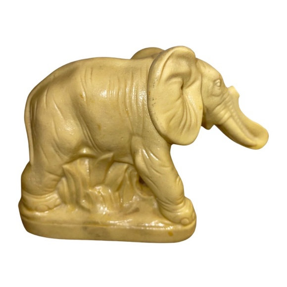 Vintage Hand Carved Elephants : MCM : Home Decor: Retro Art Sculpture - Picture 5 of 8